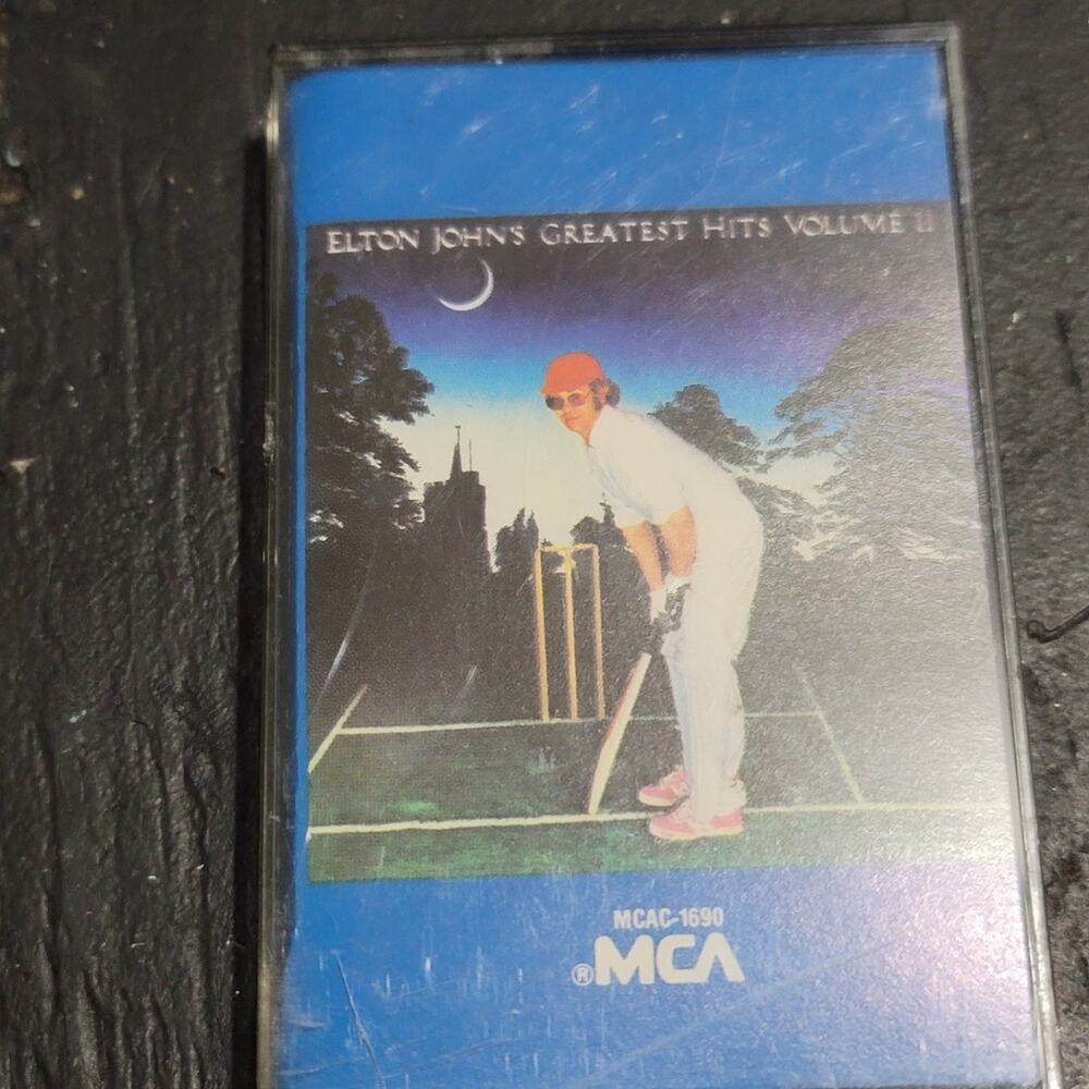 Vtg 1977 Elton John  GREATEST HITS VOLUME 2 Cassette Tape